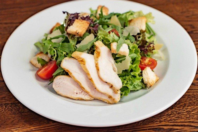 Quick Chicken Caesar Salad - What to Feed Guests Recipes