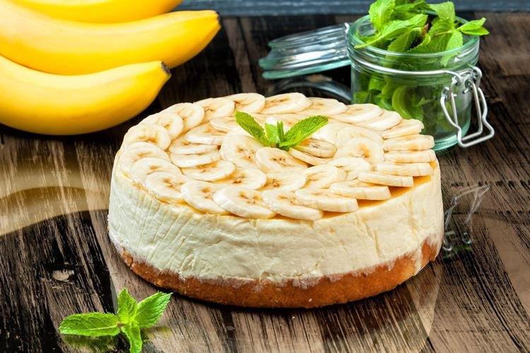 Banana Cheesecake - Homemade Recipe