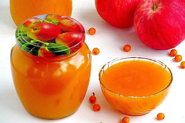 Confitura de espino amarillo y manzana - Qué preparar con espino amarillo para el invierno