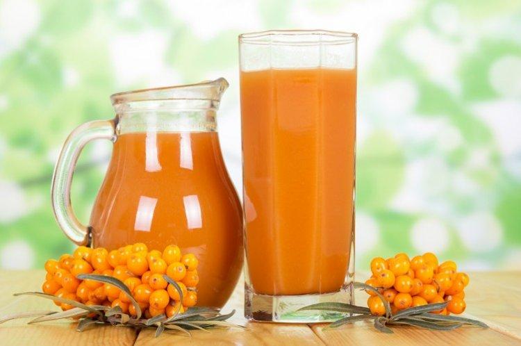 Zumo de espino amarillo - Qué preparar con espino amarillo para el invierno