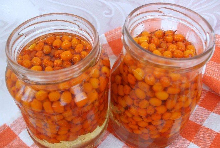 Espino amarillo en su propio jugo - Qué preparar con espino amarillo para el invierno