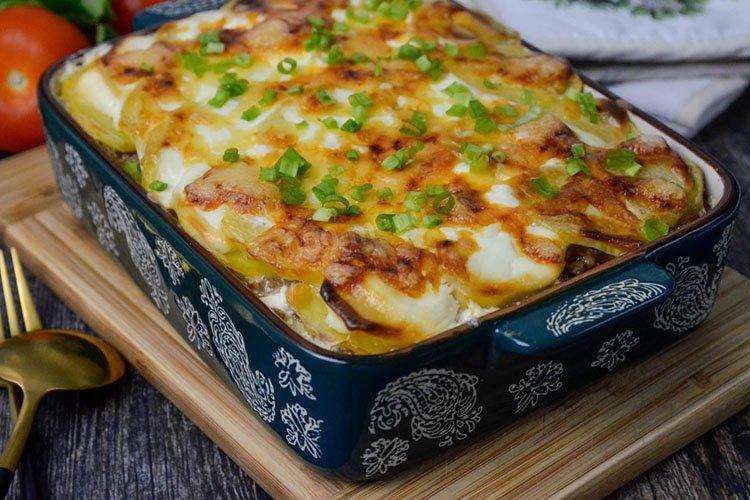 Pastel de patata con carne picada - Qué cocinar con carne picada y patatas recetas
