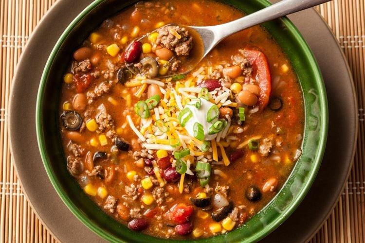 Sopa mexicana - Qué cocinar con carne picada