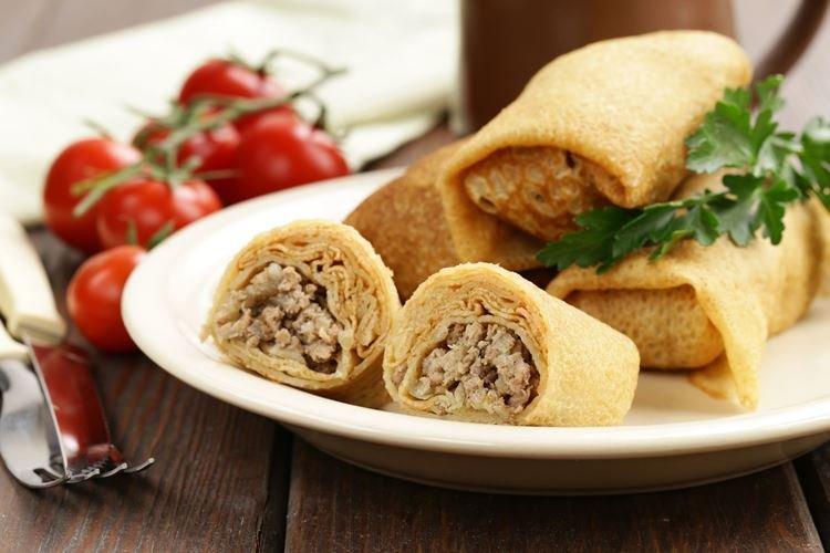 Crepes con carne - Qué cocinar con carne picada