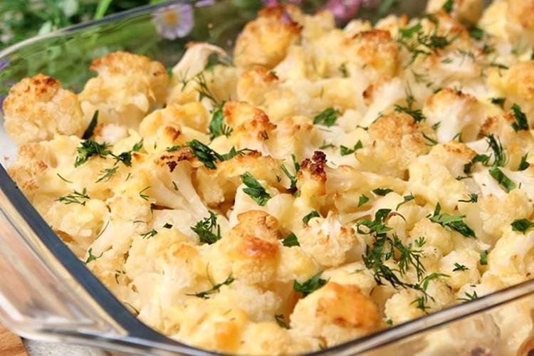 Coliflor con salsa bechamel - Qué cocinar con carne picada