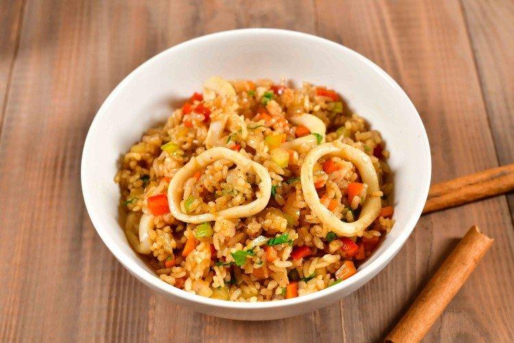 Rice with Squid - What to Cook with Squid Recipes