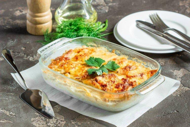 Potato Casserole with Squid - What to Cook with Squid Recipes