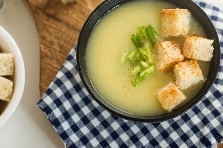 Potato Puree Soup with Chili - Potato Recipes