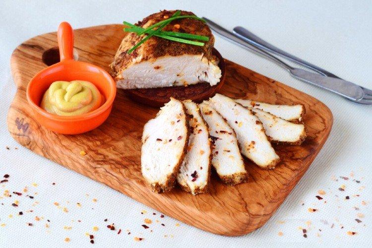 Cerdo asado de pollo en papel de aluminio - Qué cocinar con pollo