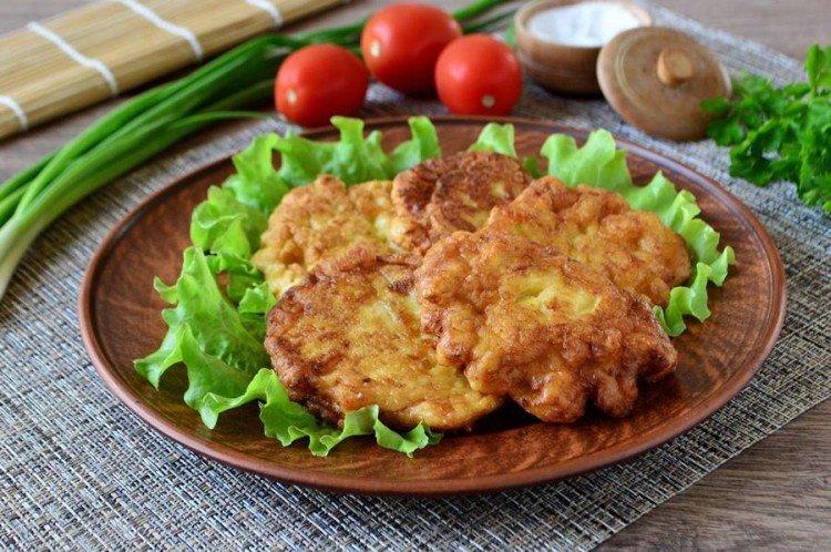 Chicken Fritters - What to Cook with Ground Chicken
