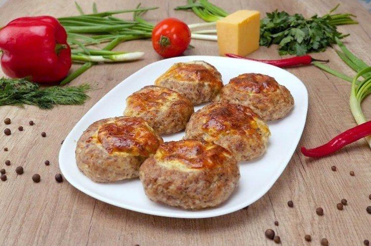 Ground Chicken Nests with Filling - What to Cook with Ground Chicken