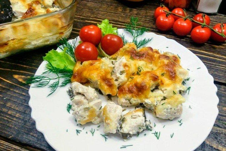 Chicken with Cheese for a Hot Dish - What to Cook with Chicken Fillet Recipes