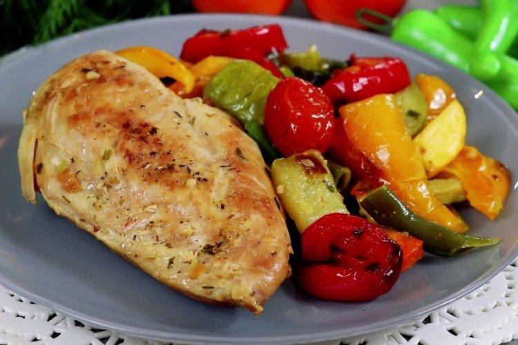 Chicken Fillet with Vegetables - What to Cook with Chicken Fillet Recipes