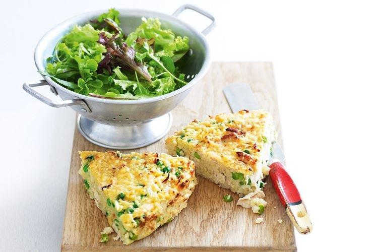 Pastel de risotto - Qué cocinar con pechuga de pollo