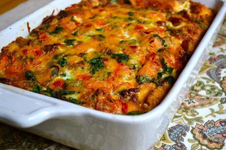 Omelet with Chicken Liver and Tomatoes - What to Cook with Chicken Liver