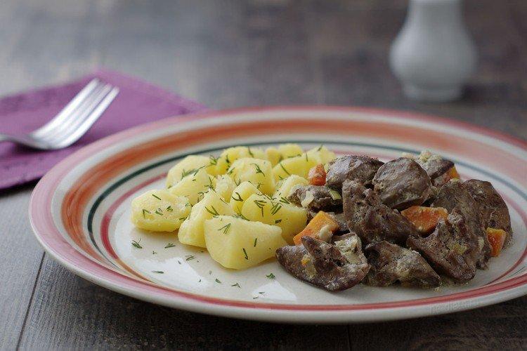 Chicken Liver in Sour Cream - What to Cook with Chicken Liver
