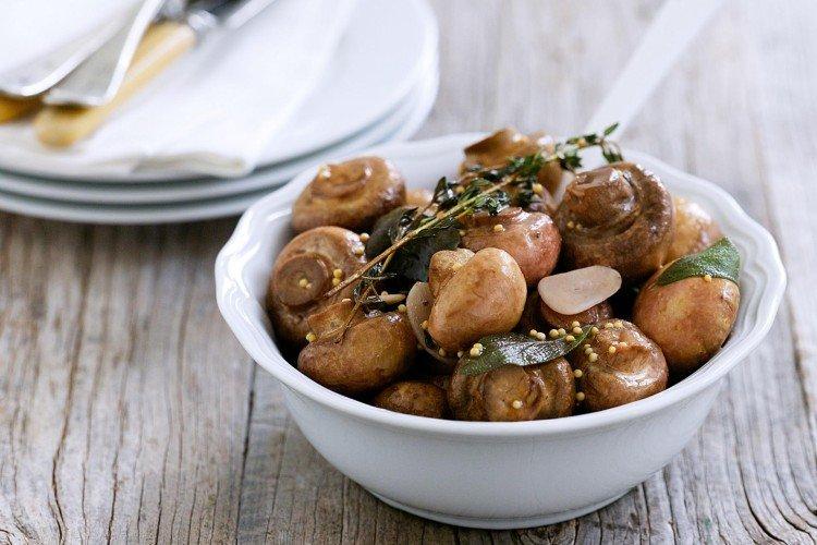 Korean-Style Mushrooms - What to Cook with Mushrooms Recipes