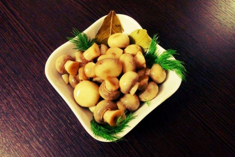 Mushrooms in Honey-Mustard Marinade - What to Cook with Mushrooms Recipes