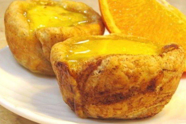 Puff Pastry Baskets with Caramel - What to Cook with Puff Yeast Dough