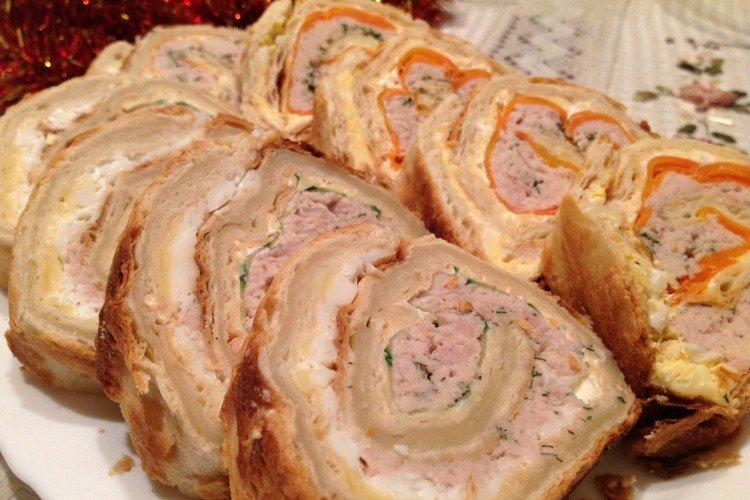 Puff Pastry Roll with Fish - Puff Pastry Recipes