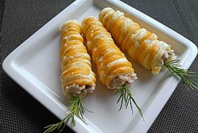 Savory Carrots - Puff Pastry Recipes