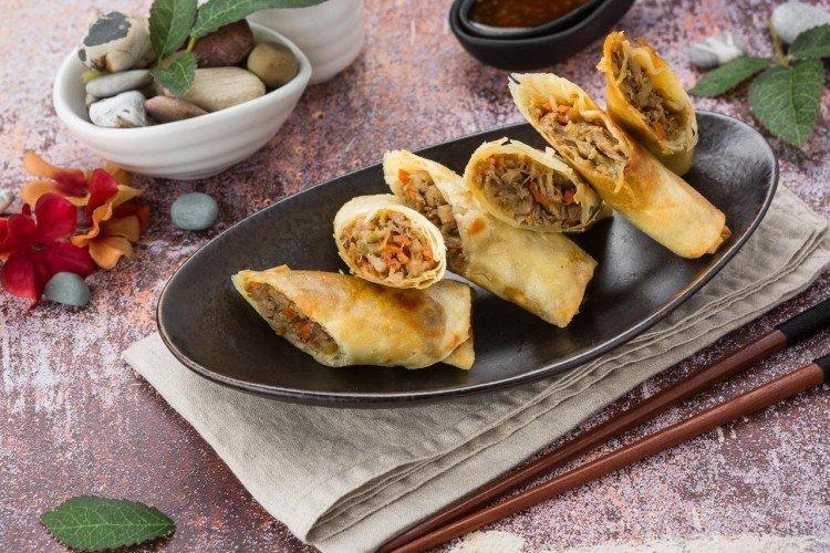 Spring Rolls with Pork and Shrimp - What to Cook with Pork