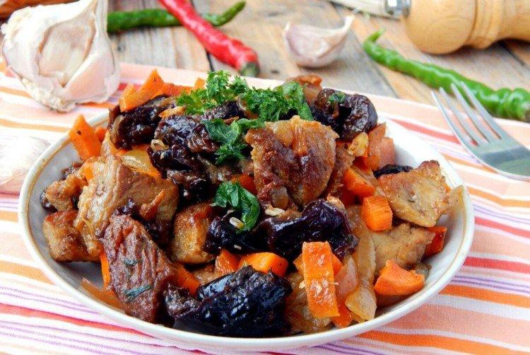 Pork with Prunes - What to Cook with Pork