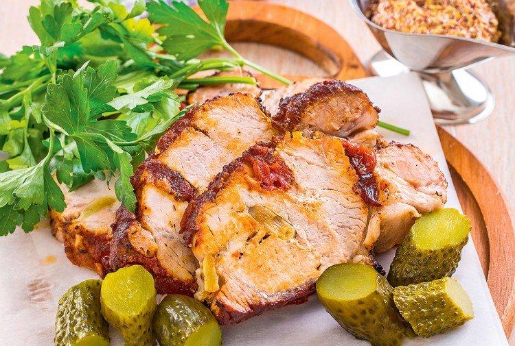 Pork with Spicy Mustard - What to Cook with Pork