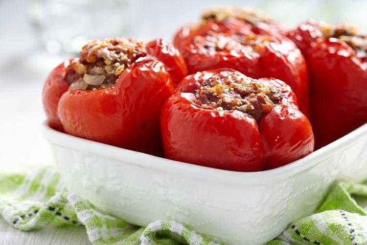 Stuffed Bell Peppers - What to Cook with Ground Pork Recipes