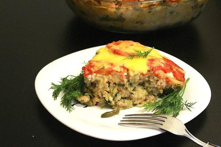 Casserole with Ground Pork and Beans - What to Cook with Ground Pork Recipes