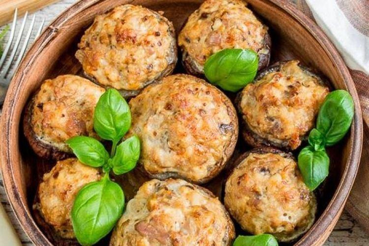 Stuffed Mushrooms - What to Cook with Ground Pork Recipes