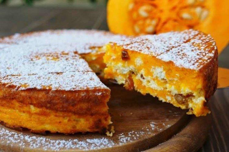 Pastel de requesón y calabaza sin masa - Qué cocinar con calabaza