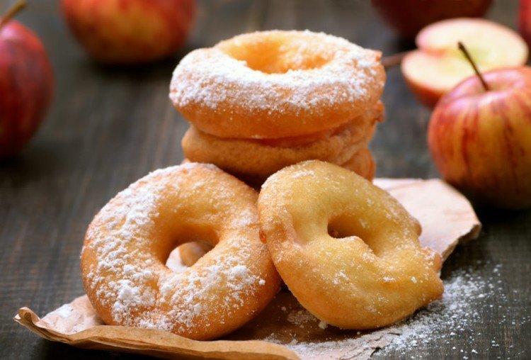 Manzanas en tempura «Fruto del amor» - Qué cocinar con manzanas recetas
