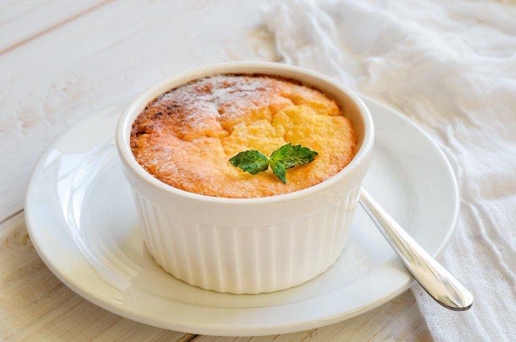 Soufflé «Nube celestial» - Qué cocinar con manzanas recetas
