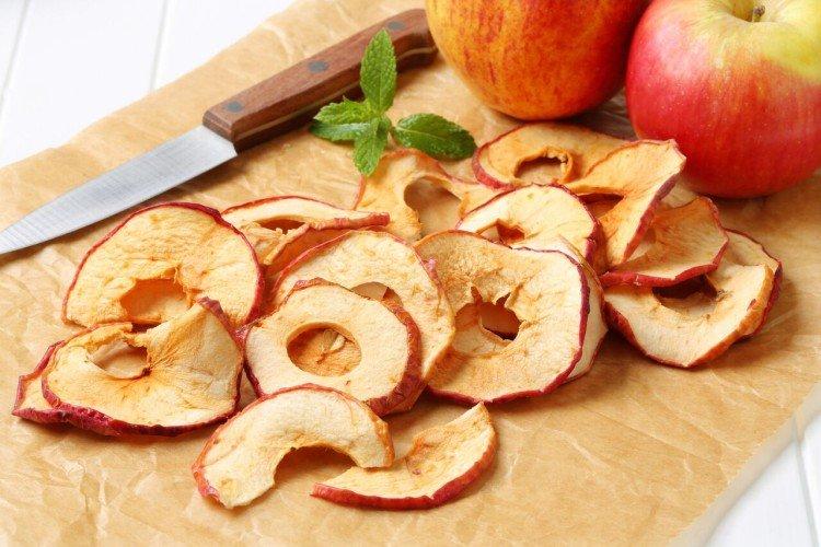Chips de manzana - Qué cocinar con manzanas recetas
