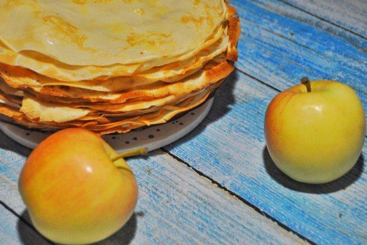 Tortitas «Huerto de manzanos» - Qué cocinar con manzanas recetas
