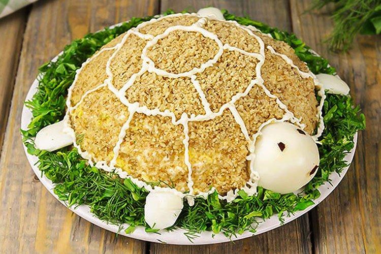 Turtle Salad - What to Cook for a Birthday Recipes