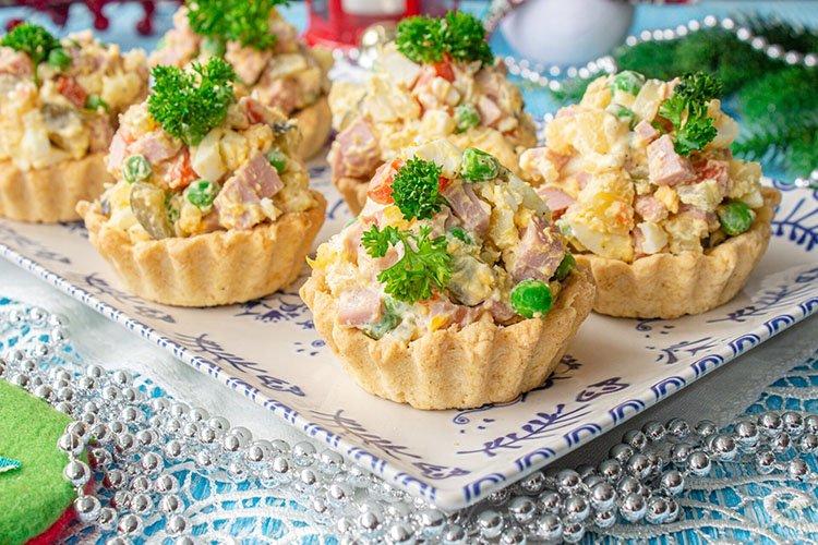 Tartlet Salad Appetizer - What to Cook for a Birthday Recipes