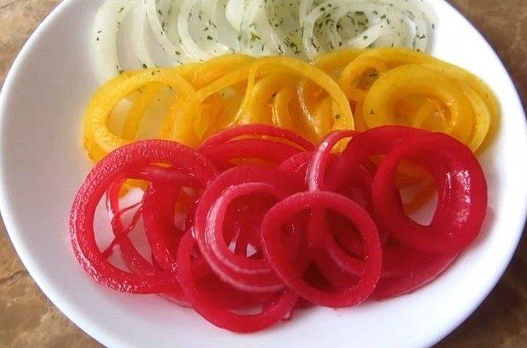Colorful Onion Rings - What to Cook for a Birthday Recipes