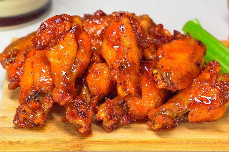 Honey Glazed Wings - What to Cook for a Birthday Recipes