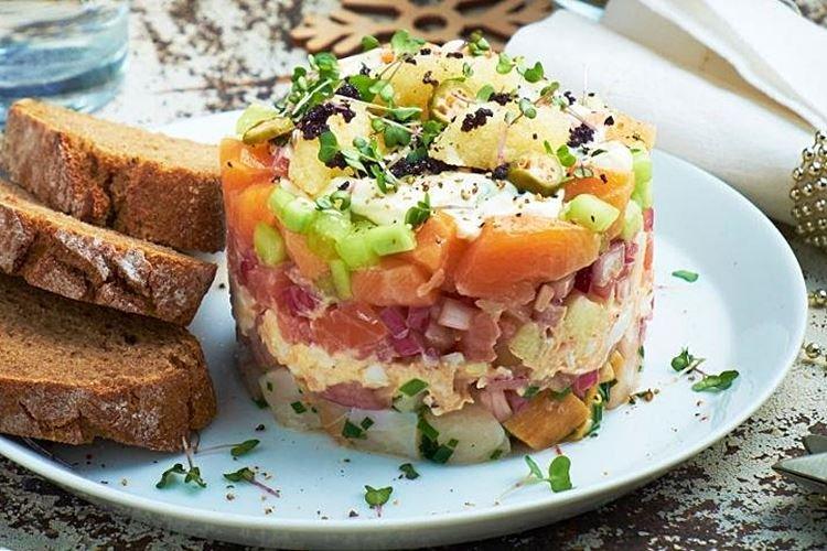 New Year's Fish Salad - What to Cook for New Year 2021 Recipes