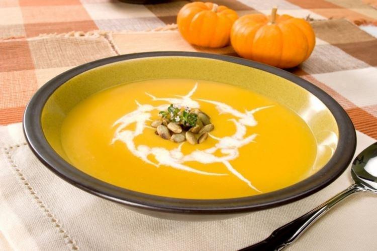 Pumpkin Cream Soup - What to Cook for Lunch Quickly and Deliciously
