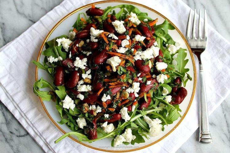Red Bean Salad - What to Cook for Lunch Quickly and Deliciously