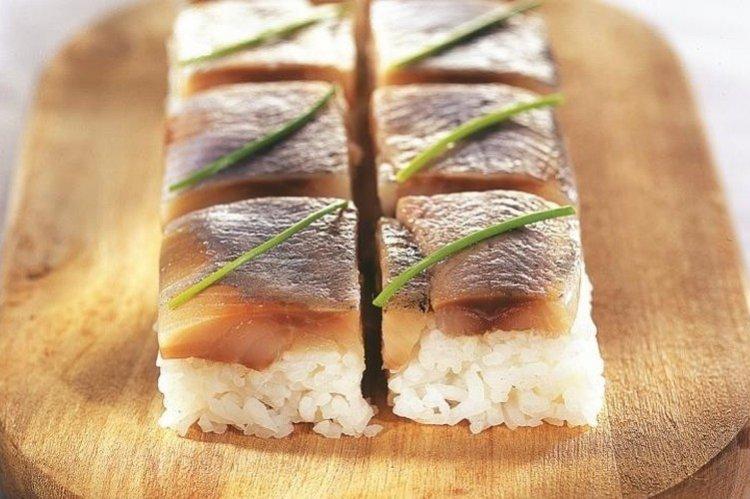Herring Sushi - Festive Table Recipes
