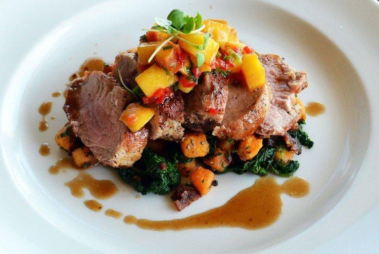 Beef with Peaches - Festive Table Recipes
