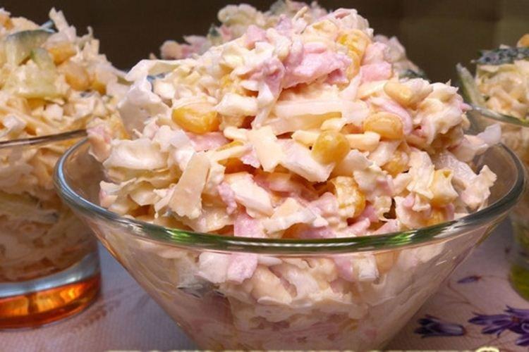 Ensalada de col china - Recetas para el cumpleaños de un niño
