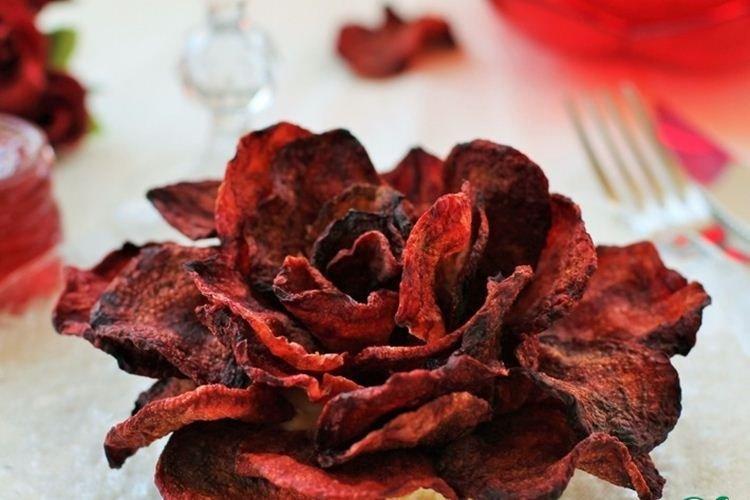 Chips de remolacha - Recetas para el cumpleaños de un niño
