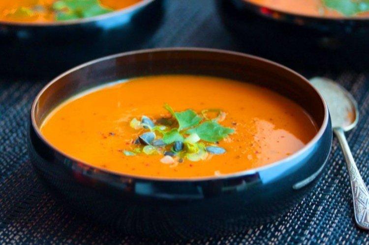 Spicy Carrot Puree Soup - What to Cook for a Child's Lunch Recipes