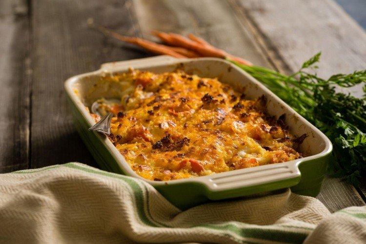 Carrot and Potato Casserole - What to Cook for a Child's Lunch Recipes
