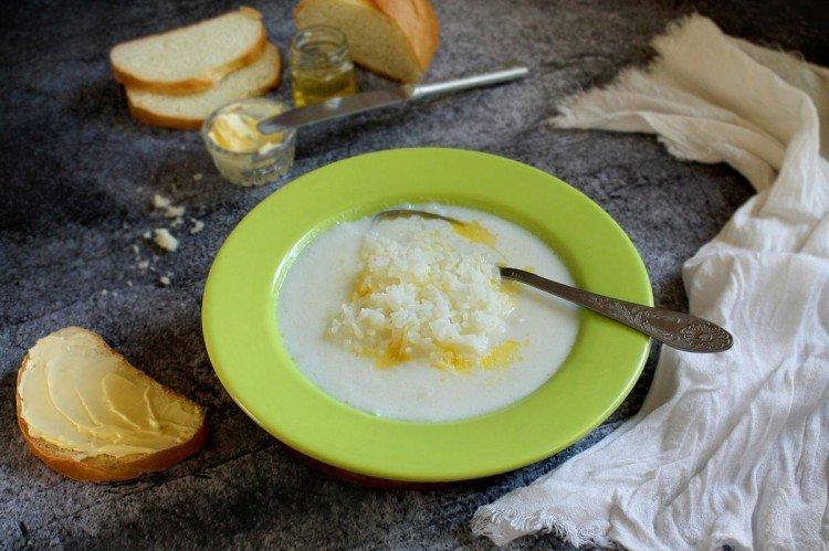 Milk Rice Soup - What to Cook for a Child's Lunch Recipes